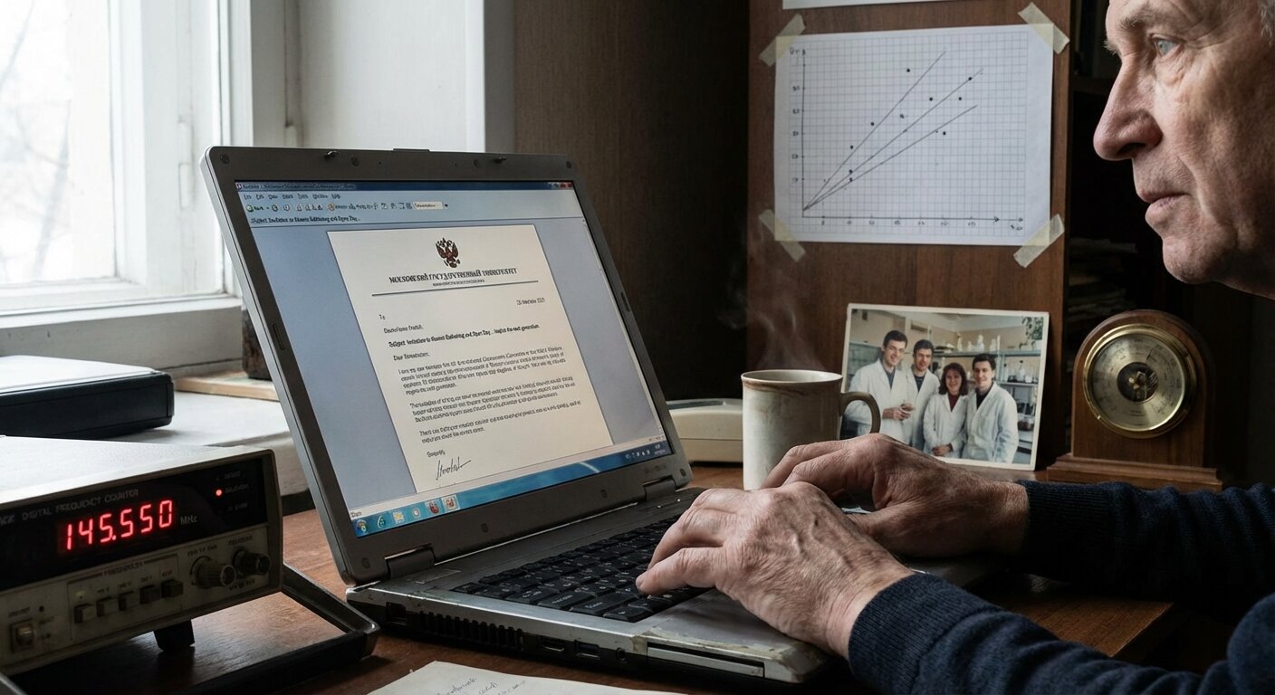 An official university invitation letter