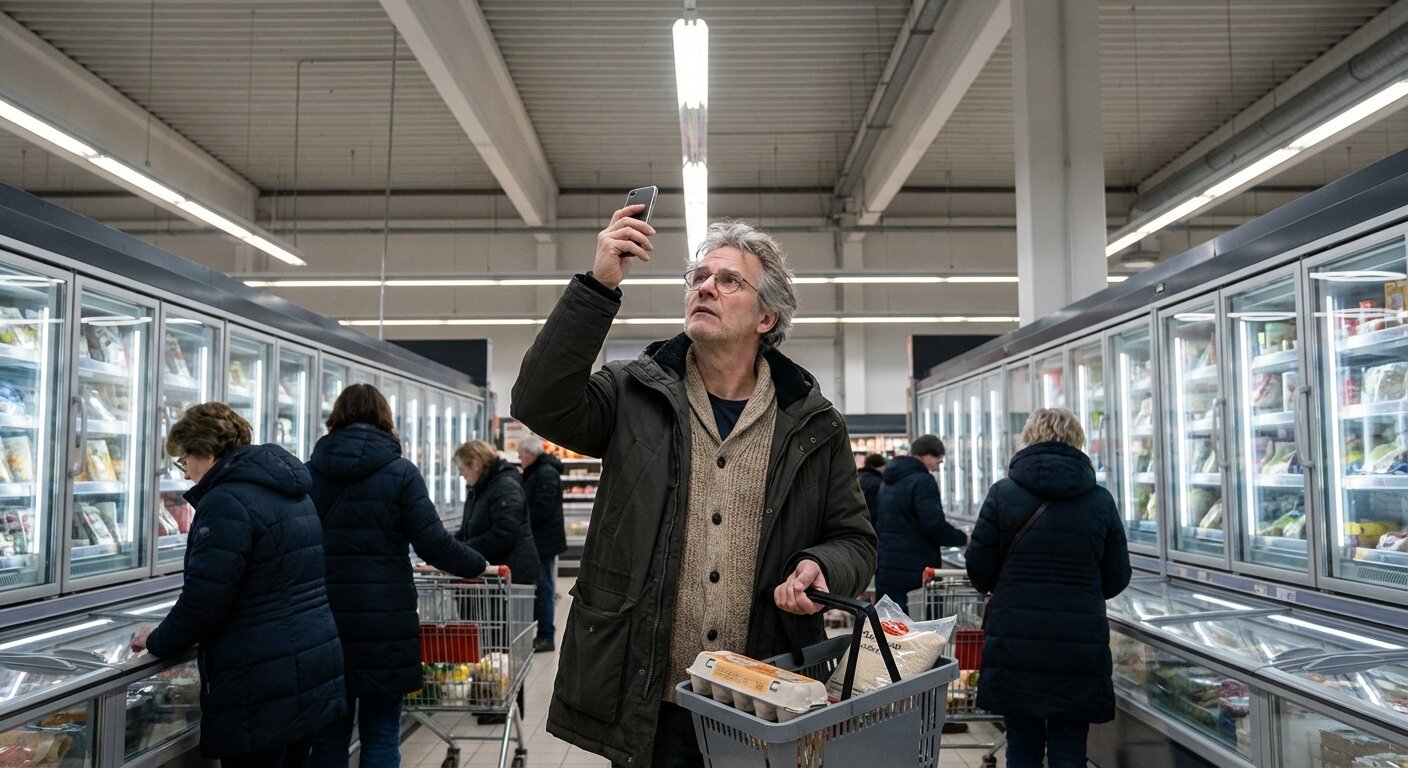 Investigating aisle seven